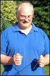 Man dowsing 100
