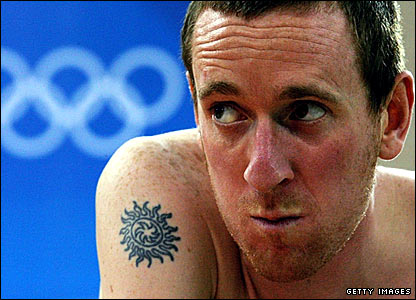 Bradley Wiggins in Beijing