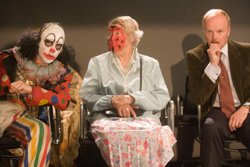 Mr Jelly, Mrs Ladybird Face and Peter Bishop