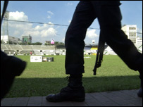 ढाका में सुरक्षा