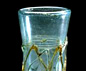 Pale blue glass drinking beaker