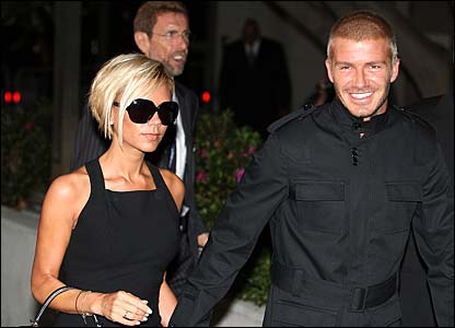 David and Victoria Beckham