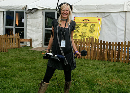 Jo Whiley live from Reading Festival