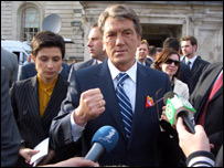 Tổng thống Ukraina Viktor Yushchenko