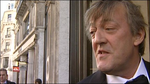 Stephen Fry on expenses