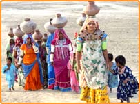 کئی علاقوں میں خشک سالی ایک مستقل مسئلہ ہے