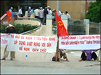 Người dân khiếu kiện ở TP. HCM