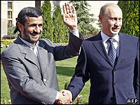 Putin şi Ahmadinejad