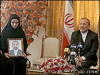 متکی و خانواده های شهروندان ايرانی بازداشت شده در عراق