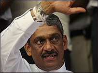 Former Army Commander Sarath Fonseka