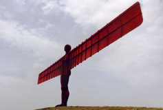 The Angel of the North, by Anthony Gormley.