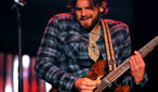 Kings of Leon performing live at Reading 2009