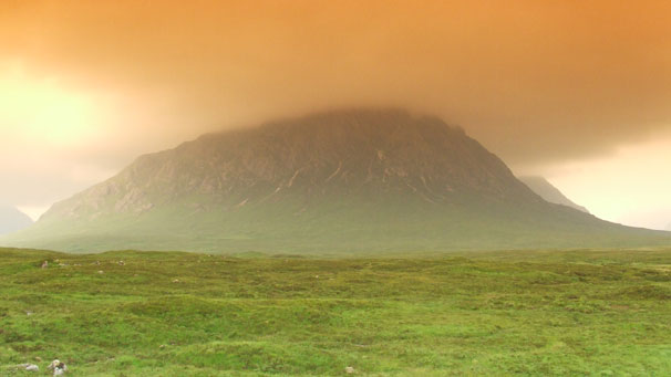 Dilwyn captured the mist over Buachaillie Etive Mor...