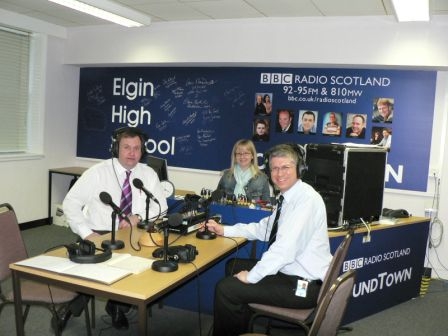 The SoundTown studio at Elgin High School