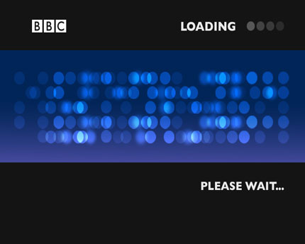 Example Please Wait scene