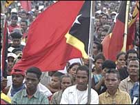 مراسم سومين سالگرد استقلال تيمور شرقی