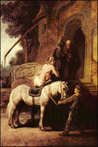 伦勃朗的《撒玛利亚善者》