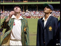 स्टीव वॉ और सौरभ गांगुली