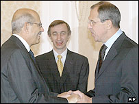 لاوروف و البرادعی