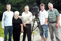 Criw Newyddion BBC Cymru wedi gwneud eitem am Sebastian Resz