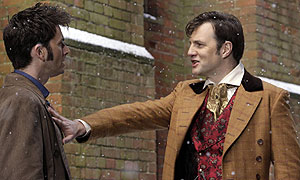 David Tennant as The Doctor, David Morrissey as The Doctor (image: BBC/Adrian Rogers)