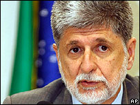 Ministro Celso Amorim depõe em comissão do Senado