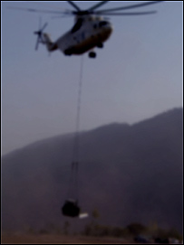 متاثرہ علاقوں میں امدادی کارروائیاں متاثر