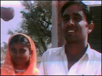 कालूराम और उसकी पत्नी