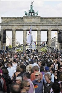 Porta e Brandenburgut në Berlin