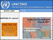 Site da Unctad
