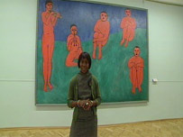 Brenda Emmanus in the Hermitage