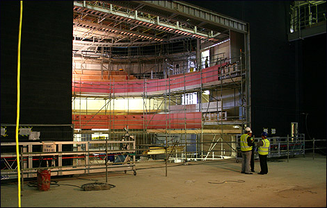 Inside Shrewsbury's Theatre Severn