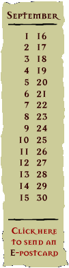September calendar