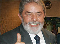 O presidente Lula, em Abuja (Foto: Ricardo Stuckert/PR)