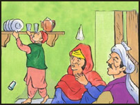 زرمينه ، اکبر و همرگل