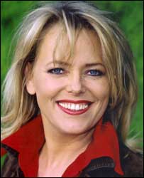 A apresentadora de TV alemã Eva Herman