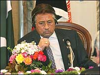 پرويز مشرف، رييس جمهور پاکستان
