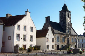 Culross town centre.
