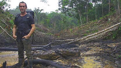 Bruce in the Amazon forest