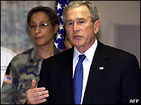 جورج بوش در سن آنتونيو