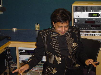 Sukhvinder is in fun mood