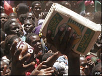 Cứu trợ ở Kenya