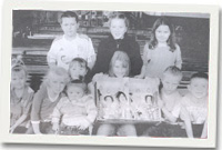 Rhai o'r plant a'r model