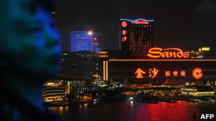 美國金沙集團在澳門開設的賭場