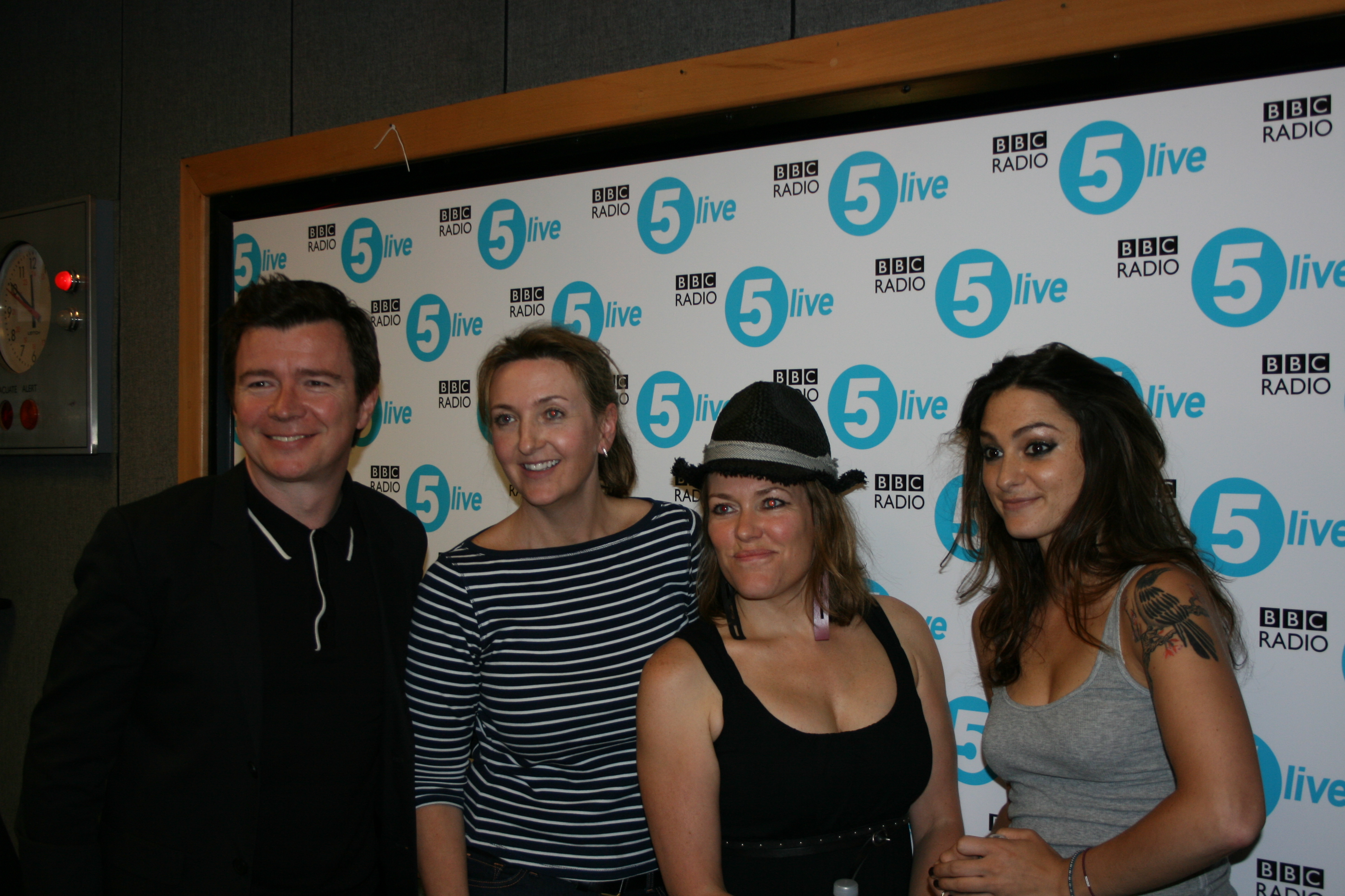 Rick Astley, Victoria, Cerys Matthews and Tiffany Page Rick Astley, Victoria, Cerys Matthews and Tiffany Page