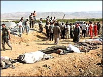 बमबारी में मारे गए लोग