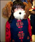 A fully made-over doggy owner!