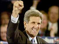 John Kerry, pré-candidato democrata à Casa Branca