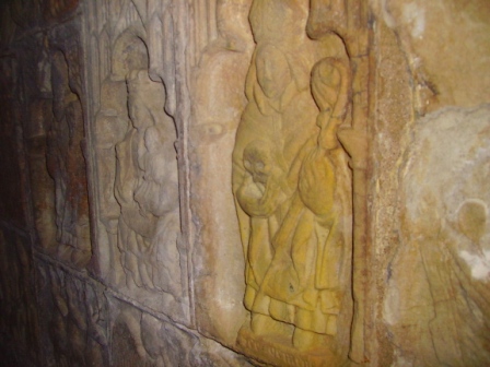 Inside St Clements church, Rodel, 6