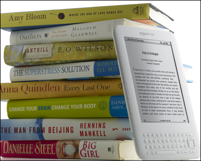 Kindle con libros
